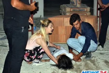 18 yaşlı qız özünü binadan atdı - İntihar anı kamerada - VİDEO - FOTO