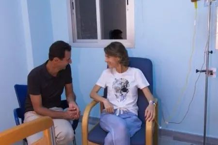 Bəşər Əsədin həyat yoldaşı xərçəngə tutuldu - Foto