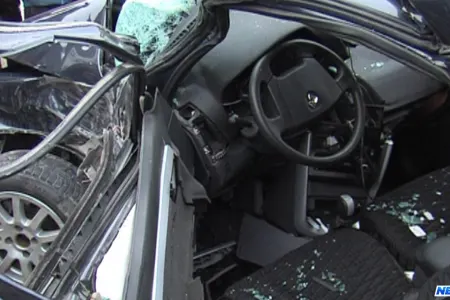 Bakıda ağır yol qəzası - Hər 2 sürücü öldü