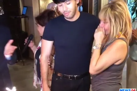 Brilliant Dadaşova oğlunun ad günündə kövrəldi - VİDEO