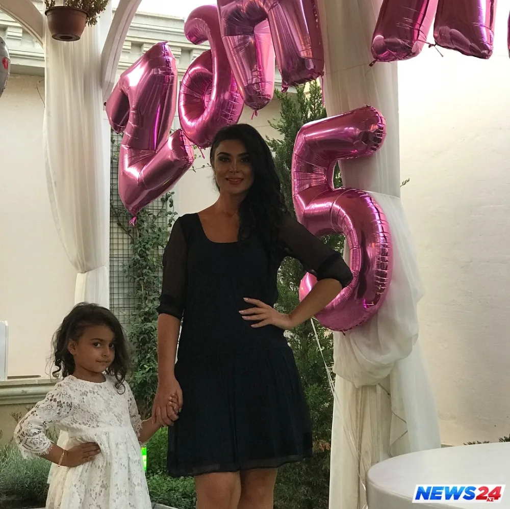 Rahidə Baxışova qızına ad günü keçirdi - FOTO