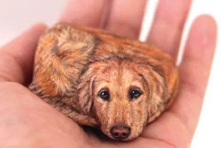 Bu qızın əl vurduğu bütün daşlar canlanır - FOTO