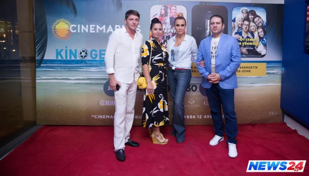 “CinemaPlus” da qızmar “Kino Gecəsi” - FOTOLAR