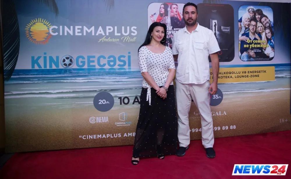 “CinemaPlus” da qızmar “Kino Gecəsi” - FOTOLAR