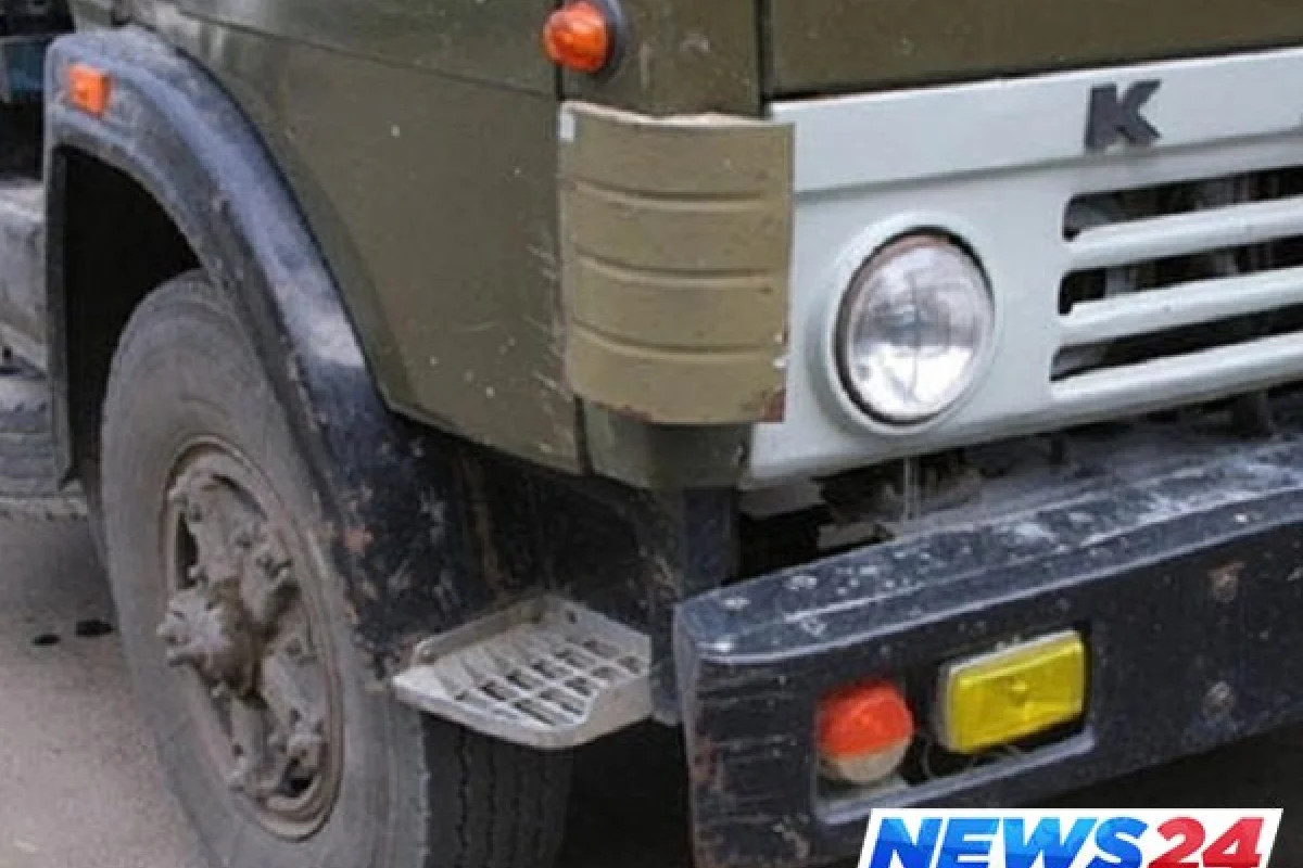 Sürücü “KamAZ” la qadının üstündən keçdi