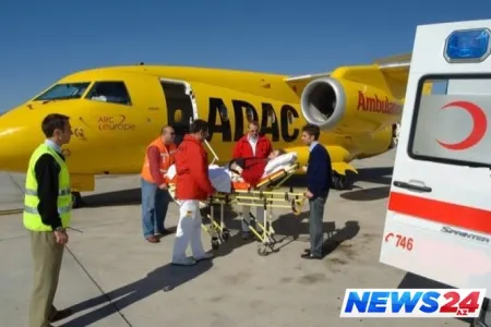 Zəhərlənib, təyyarə ilə Almaniyaya göndərilən uşaq alman deyilmiş – Açıqlama