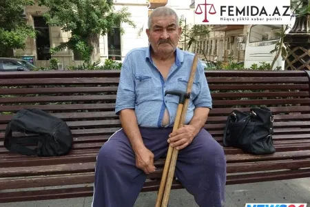 Dayısını həkim adı ilə Bakıya gətirib - Küçəyə atdı -FOTO