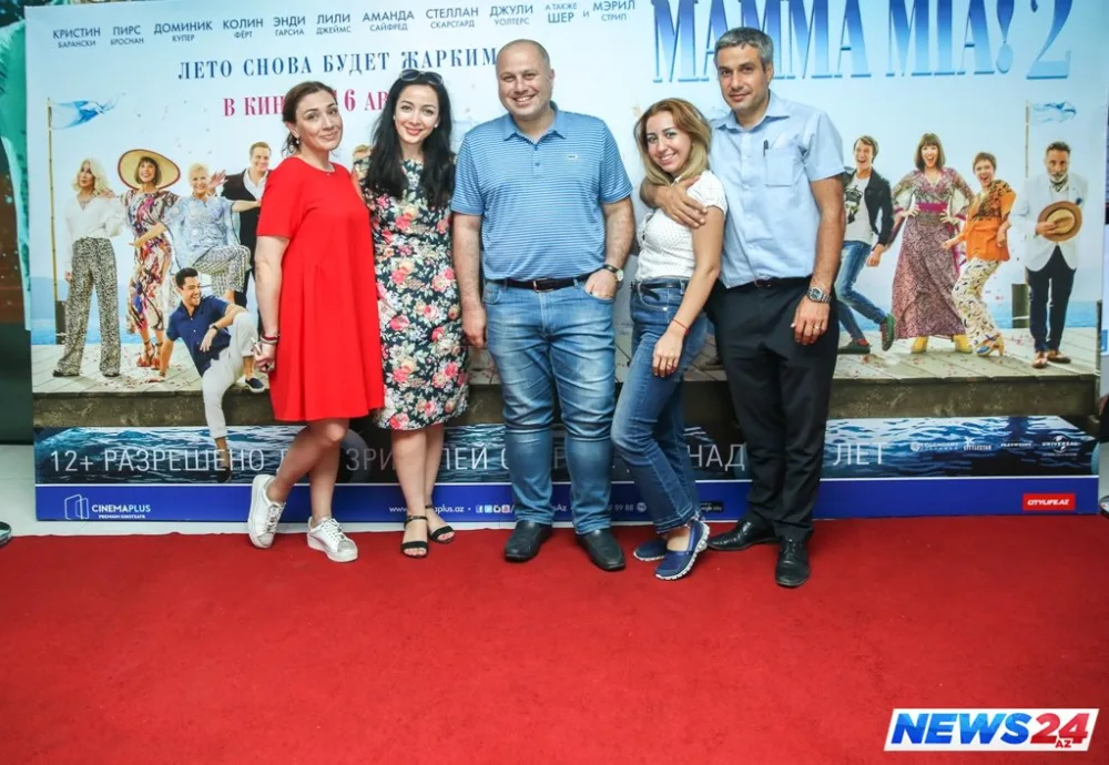 “Mamma Mia! 2” filminin ekskluziv nümayişi baş tutub - FOTOLAR