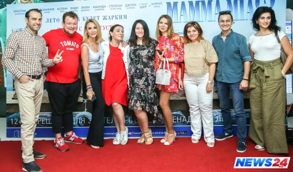 “Mamma Mia! 2” filminin ekskluziv nümayişi baş tutub - FOTOLAR