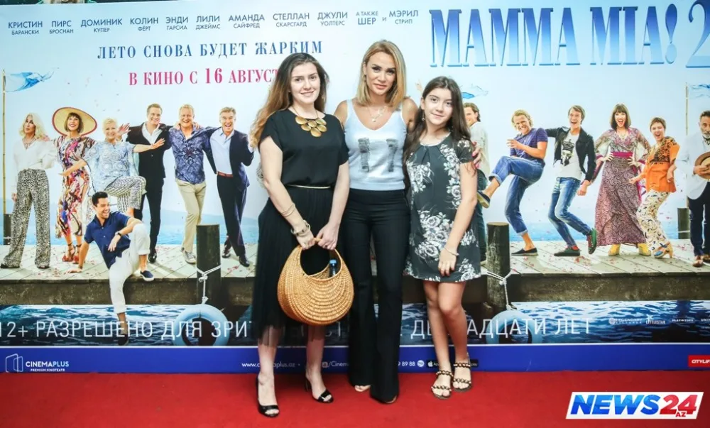 “Mamma Mia! 2” filminin ekskluziv nümayişi baş tutub - FOTOLAR