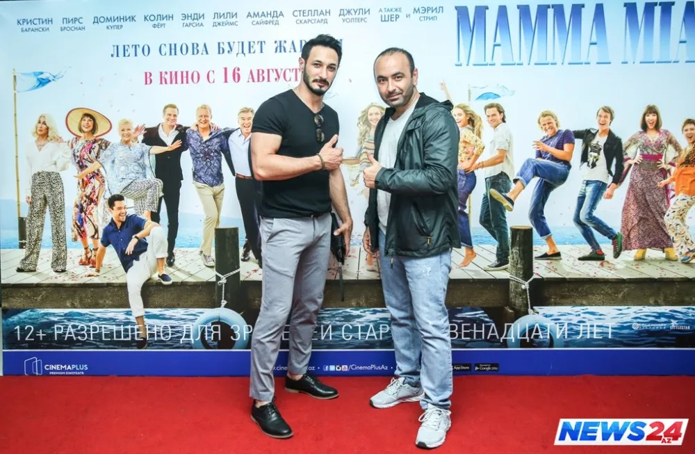 “Mamma Mia! 2” filminin ekskluziv nümayişi baş tutub - FOTOLAR