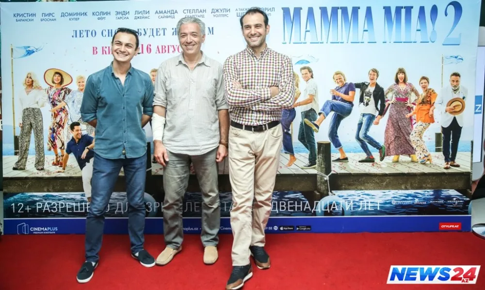 “Mamma Mia! 2” filminin ekskluziv nümayişi baş tutub - FOTOLAR