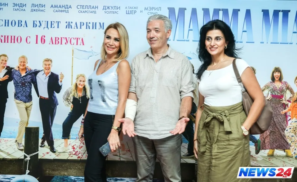 “Mamma Mia! 2” filminin ekskluziv nümayişi baş tutub - FOTOLAR
