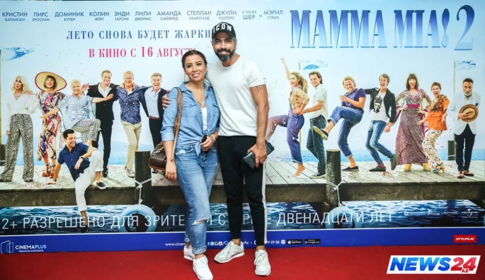 “Mamma Mia! 2” filminin ekskluziv nümayişi baş tutub - FOTOLAR