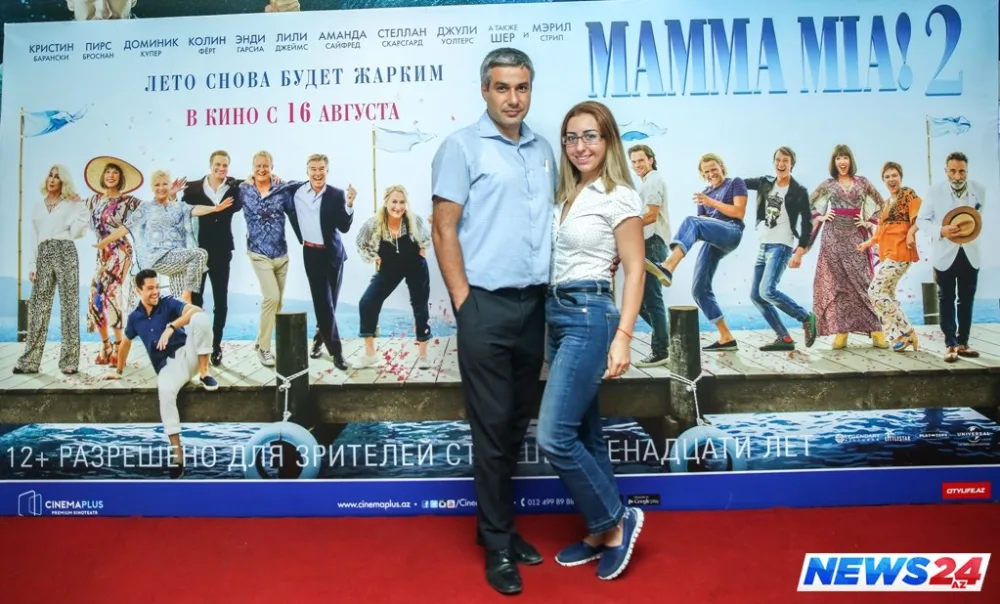 “Mamma Mia! 2” filminin ekskluziv nümayişi baş tutub - FOTOLAR