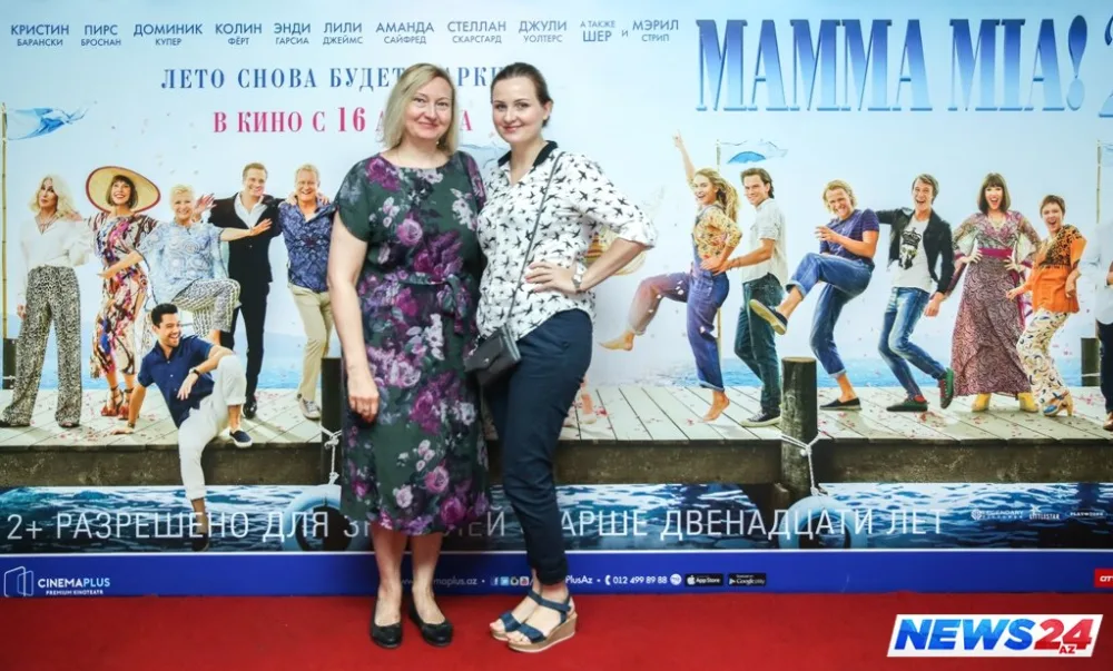 “Mamma Mia! 2” filminin ekskluziv nümayişi baş tutub - FOTOLAR