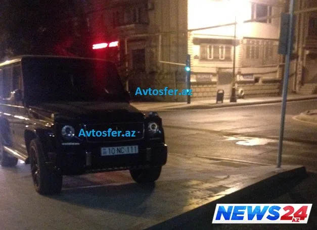 Xanım müğənnimiz “Gelandewagen”lə qaydanı pozdu