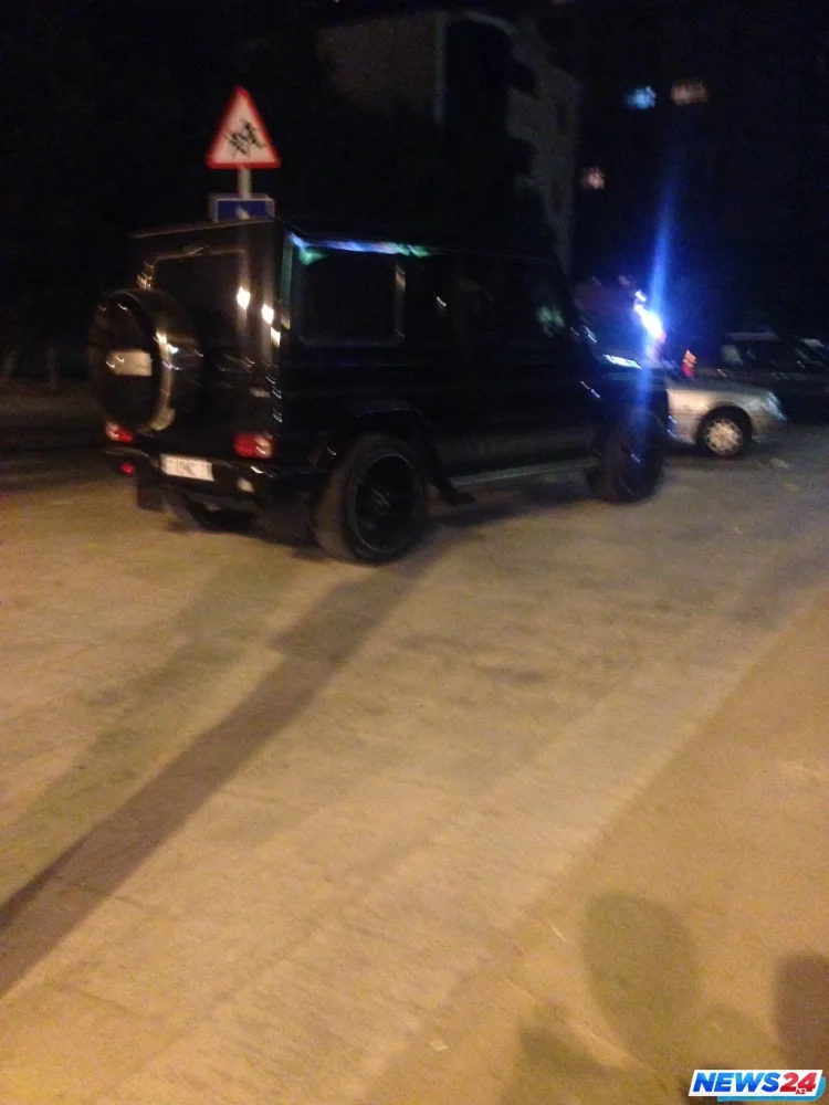 Xanım müğənnimiz “Gelandewagen”lə qaydanı pozdu