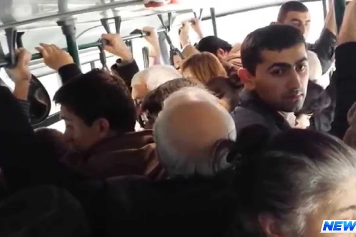 Bakıda avtobusda qadına təcavüz edildi - VİDEO