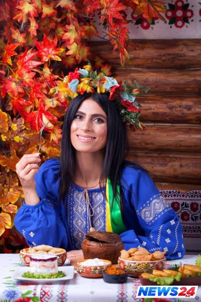 Samira ukraynalı obrazında - FOTOSESSİYA