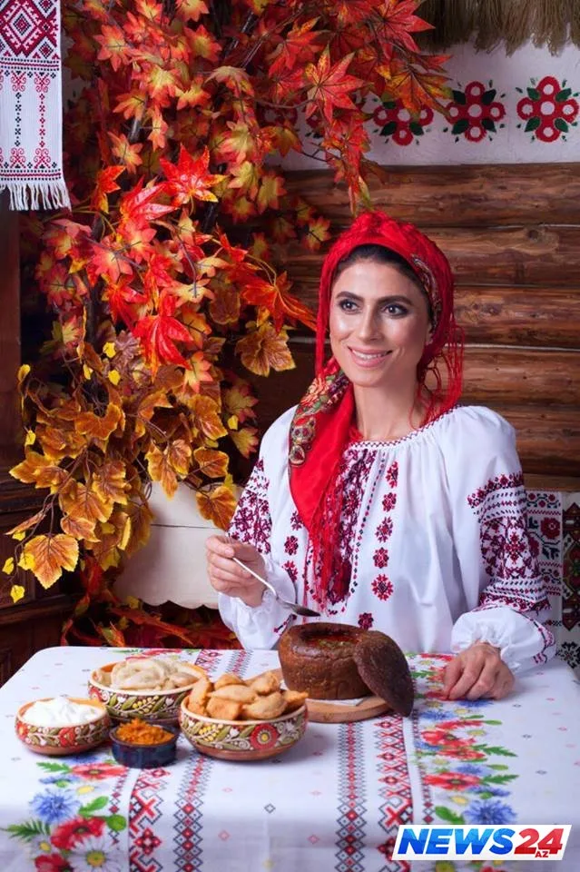 Samira ukraynalı obrazında - FOTOSESSİYA