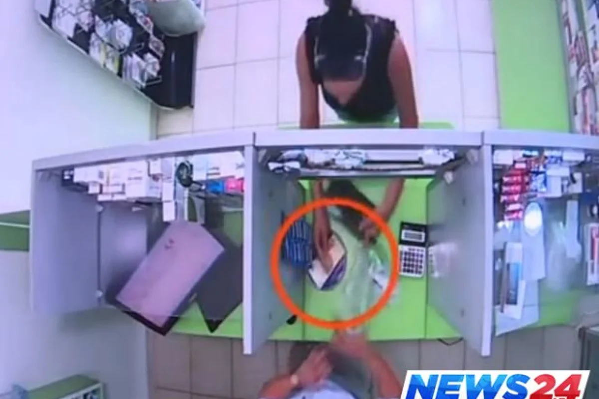 Bakıda unikal dələduzluq kameraya düşdü - VİDEO