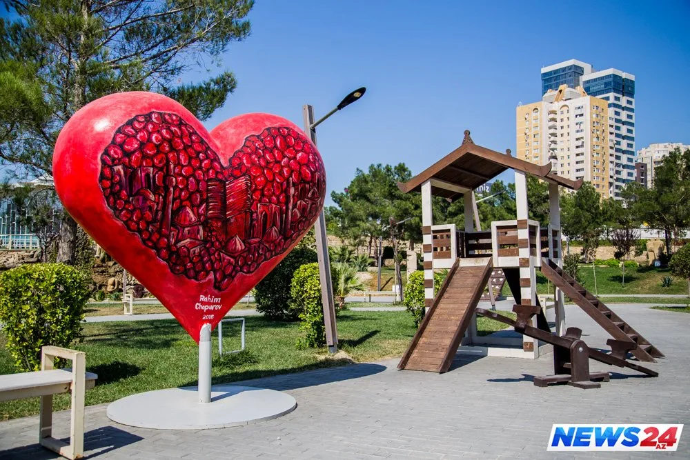 “Sevirəm” parkını sevəcəksiniz - FOTOLAR