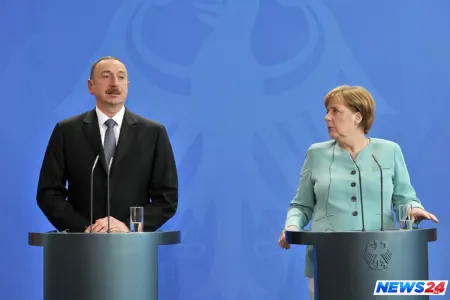 Azərbaycan Prezidentinin və Almaniyanın Federal Kanslerinin geniş tərkibdə görüşü keçirilib