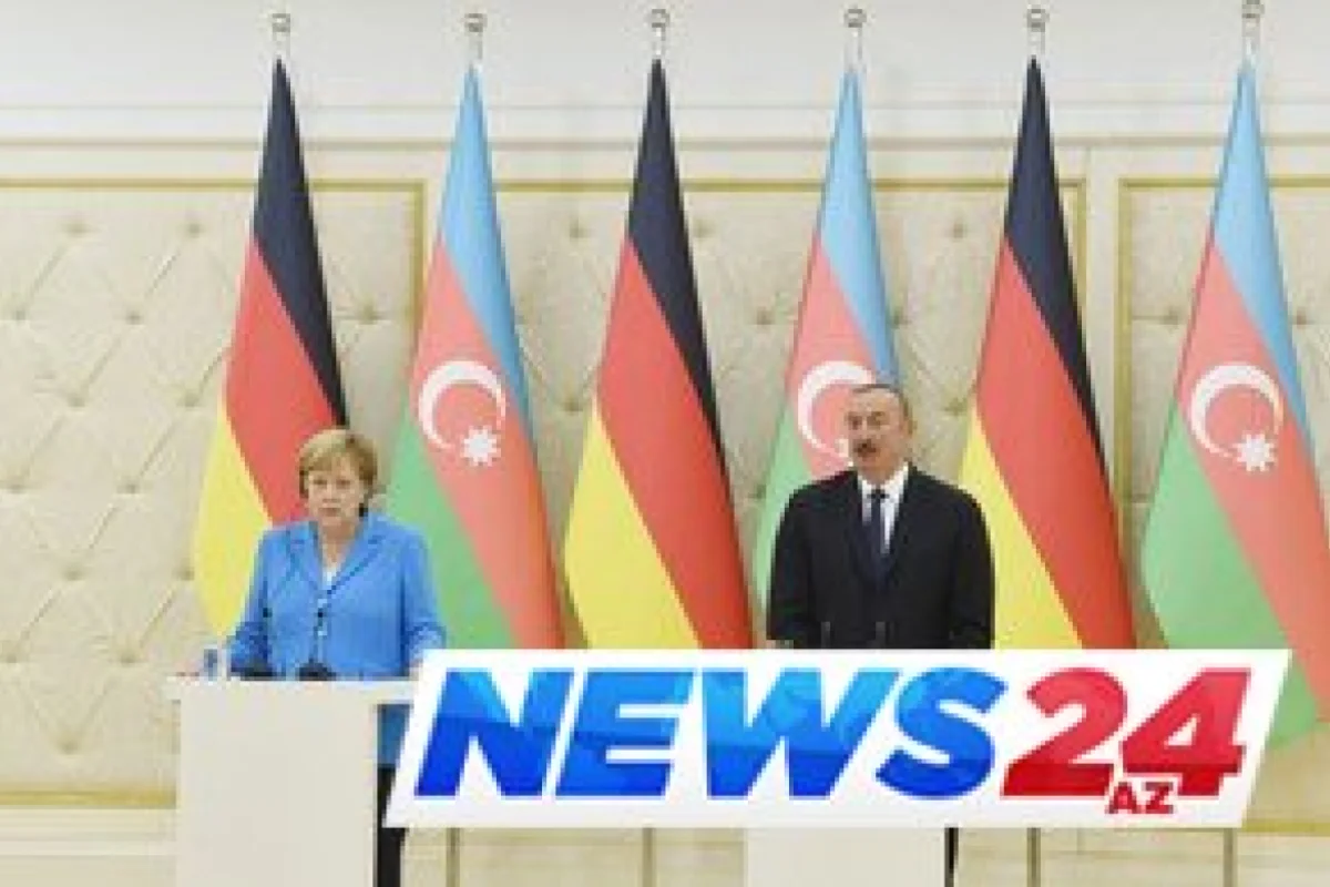 Azərbaycan Prezidentinin və Almaniyanın Federal Kanslerinin birgə mətbuat konfransı olub