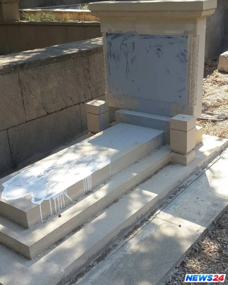 Azərbaycanlı prodüserin atasının qəbrinə hörmətsizlik edildi - FOTOLAR