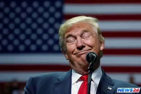 Tramp ölkəsinin bayrağını səhv saldı