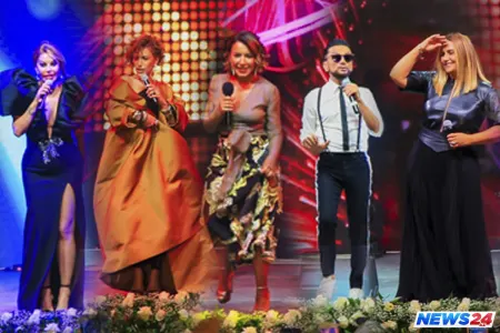 Küsülü müğənnilər eyni səhnədə - FOTOLAR - VİDEO