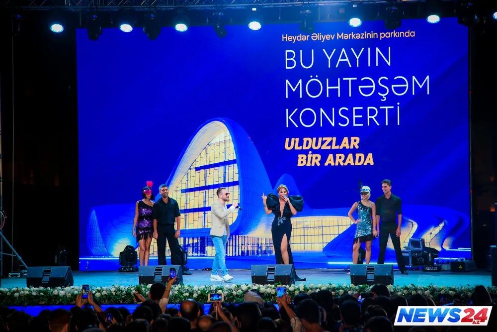 Küsülü müğənnilər eyni səhnədə - FOTOLAR - VİDEO