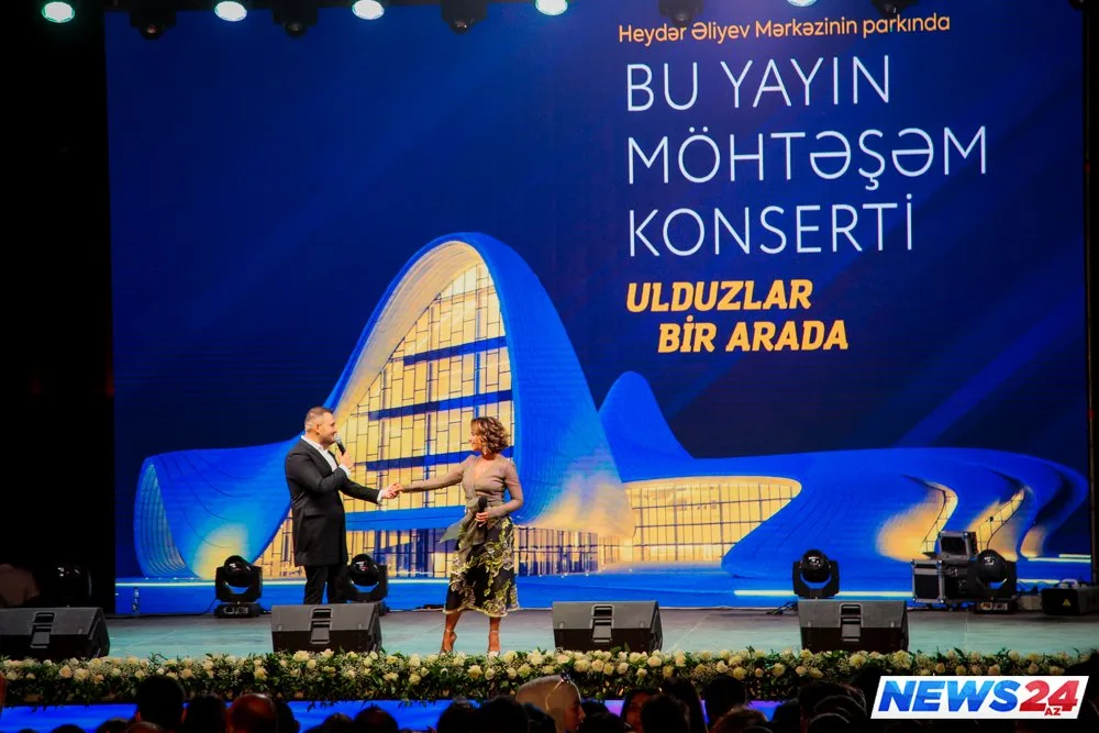 Küsülü müğənnilər eyni səhnədə - FOTOLAR - VİDEO