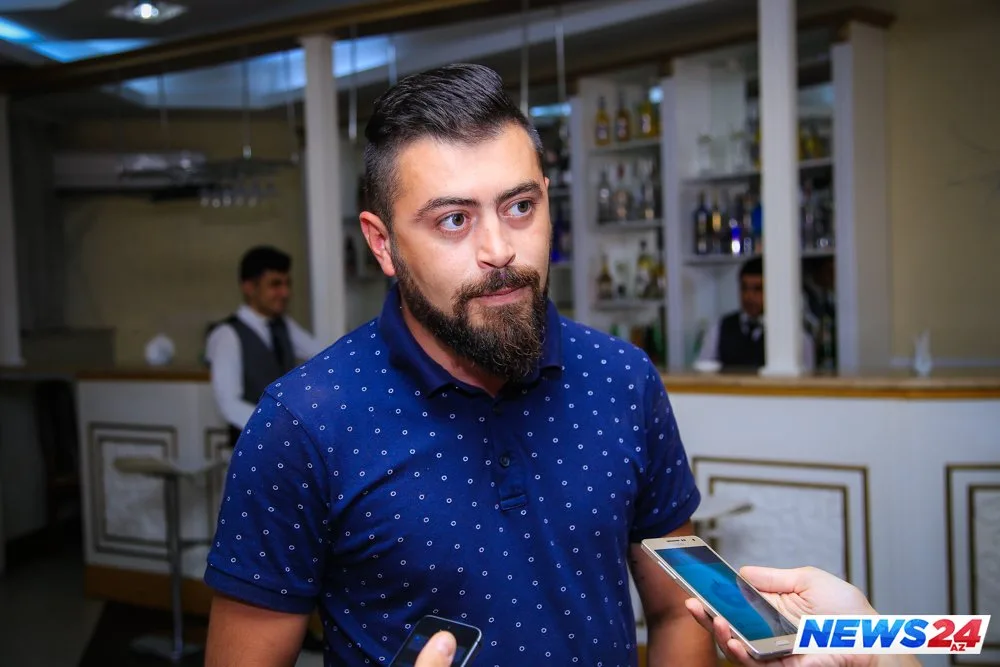 Azərbaycanlı müğənninin gəlinsiz toyundan - FOTOLAR