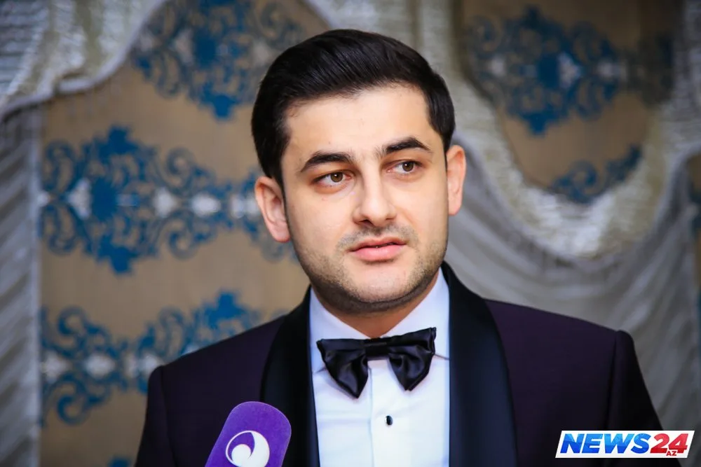 Azərbaycanlı müğənninin gəlinsiz toyundan - FOTOLAR