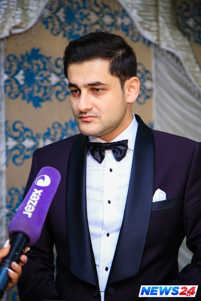 Azərbaycanlı müğənninin gəlinsiz toyundan - FOTOLAR