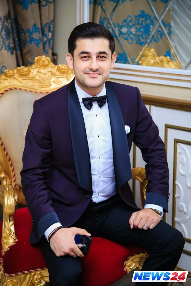 Azərbaycanlı müğənninin gəlinsiz toyundan - FOTOLAR