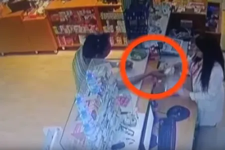 Bakıda aptek və paltar mağazasında fırıldaqçılıq edirlər - VİDEO