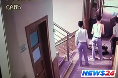 Yeniyetmə pillləkənlərdən yıxılıb öldü - DƏHŞƏTLİ VİDEO