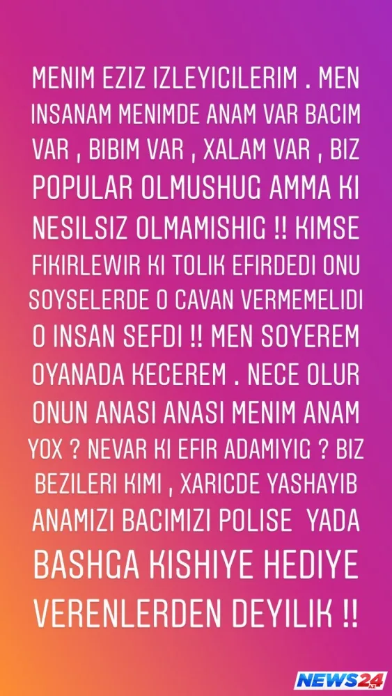 Tolik özünə qadağa qoydu. Daha canlı yayıma girməyəcək - FOTO