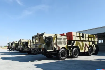 Hava hücumundan müdafiə qoşunlarının taktiki-xüsusi məşğələləri keçirilir - VİDEO