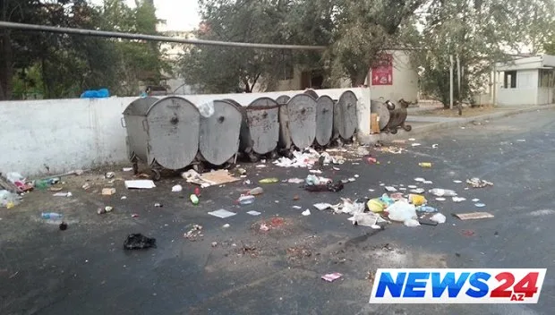 Bakıda zibil qutusundan çıxan "nakolkalı" ələ görə Rusiyaya sorğu verildi