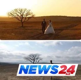 Şəhid yoldaşından ağladan şəkillər - FOTO