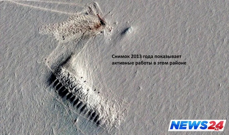 Antakrtidada gizli yadplanetli şəhər tapıldı — FOTOLAR