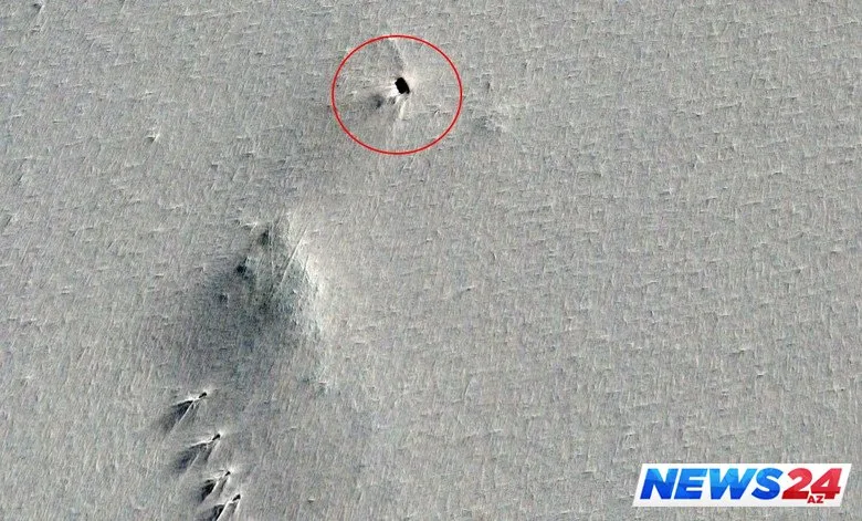 Antakrtidada gizli yadplanetli şəhər tapıldı — FOTOLAR