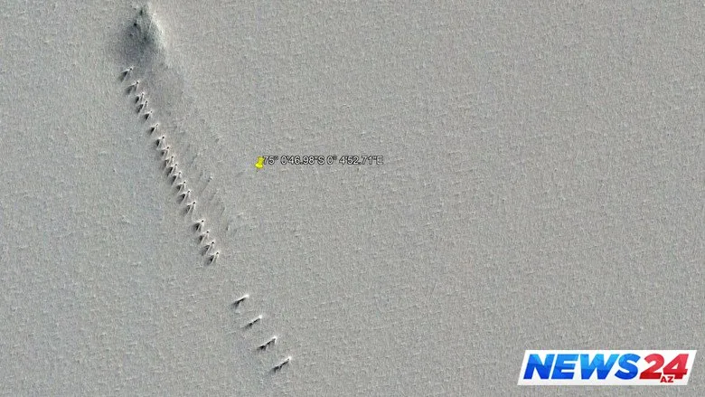 Antakrtidada gizli yadplanetli şəhər tapıldı — FOTOLAR