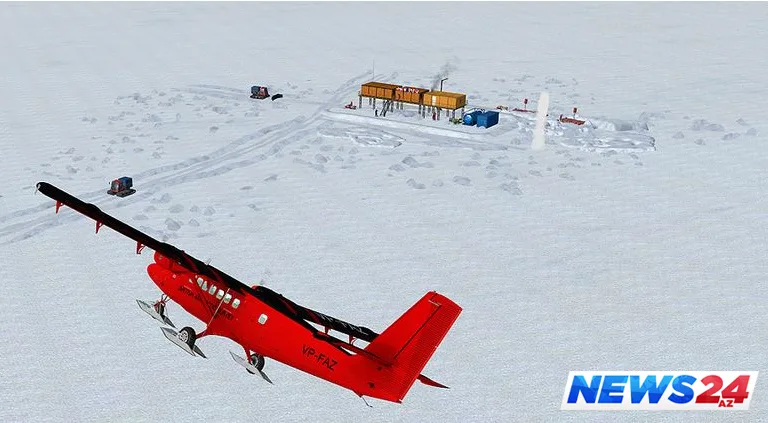 Antakrtidada gizli yadplanetli şəhər tapıldı — FOTOLAR