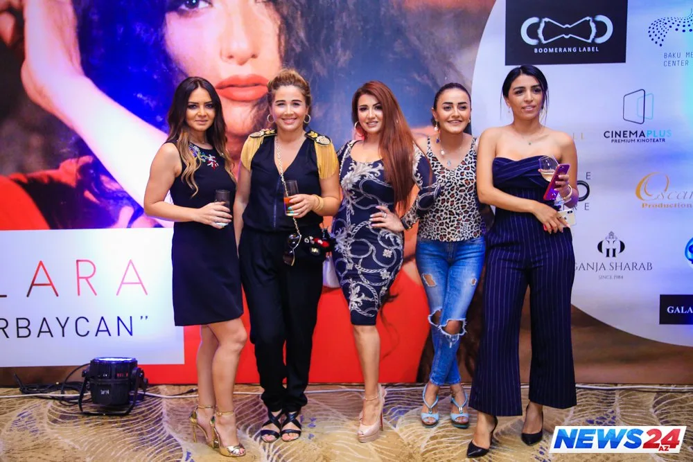 Dilarə məşhurları başına toplayıb “Azərbaycan”ı təqdim etdi – FOTOLAR - VİDEO
