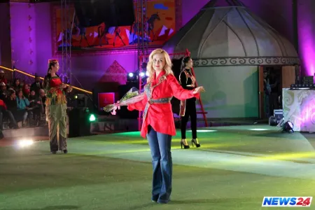 Gülnarə Xəlilovanın “Turan” kolleksiyası Ümumdünya Köçəri Oyunlarında böyük maraq doğurub FOTO - VİDEO